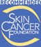 Recommended by Skin Cancer Foundation